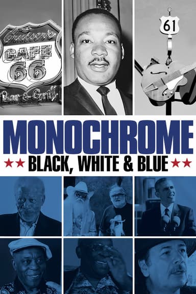 Monochrome: Black, White & Blue