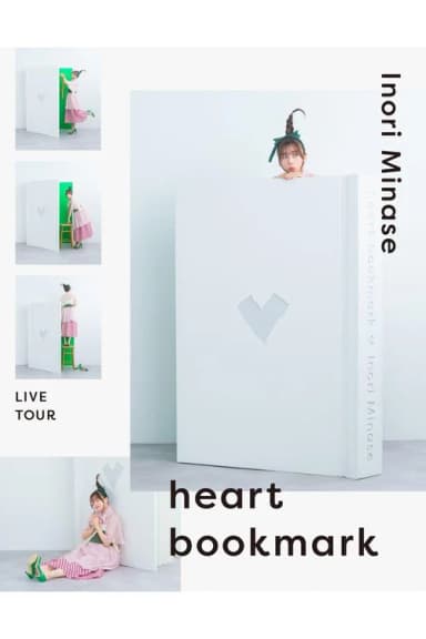 Inori Minase LIVE TOUR 2024 heart bookmark