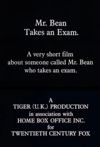 Mr. Bean Takes an Exam