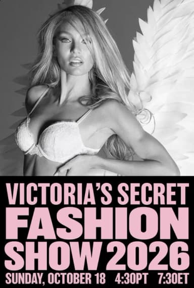 The Victoria's Secret Fashion Show 2026