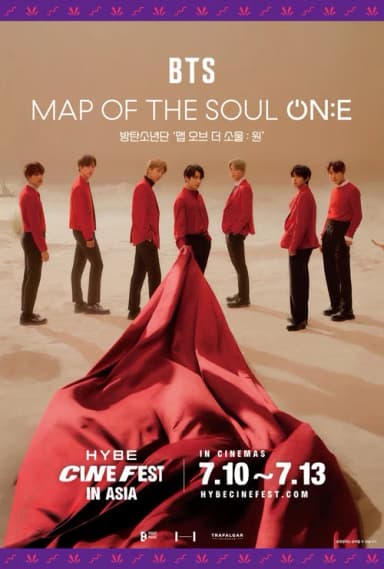 BTS MAP OF THE SOUL ON:E