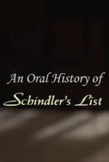 An Oral History of: Schindler's List